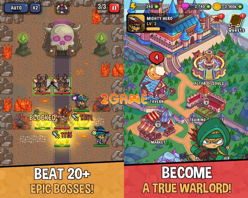 Warlords: Legends of Andoran – Game turn-based với dàn nhân vật đa dạng cho bạn thỏa sức build đội hình warlords legends of andoran 2