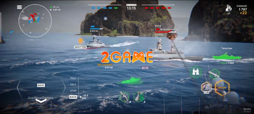 warships-mobile-2-3 Trải nghiệm những trận thủy chiến bùng nổ trong Warships Mobile 2 warships mobile 2 3