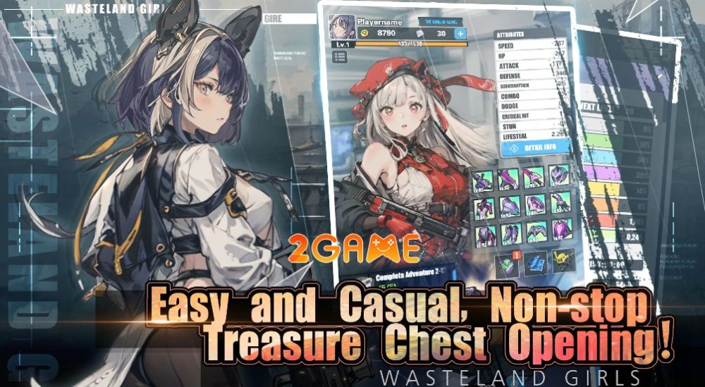 Wasteland Girls là phiên bản mở rương màn hình dọc của Nikke?