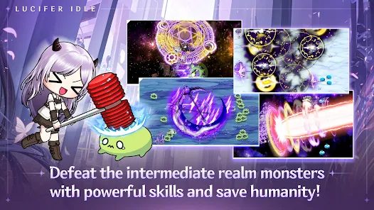 Lucifer Idle - Game chặt chém Hack and slash đã tay trên Google Play Store và Apple Store wfw25ol