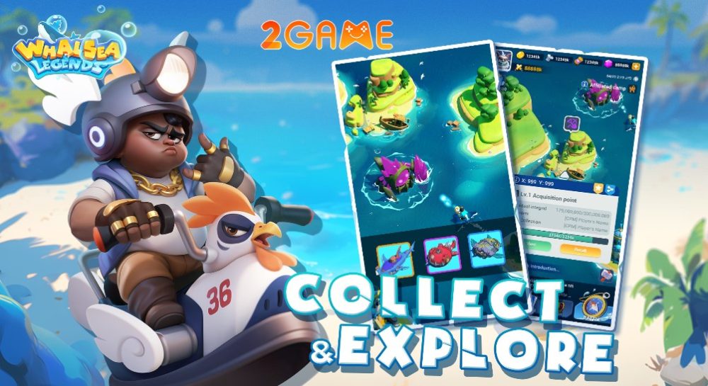 Whalsea Legends – Game chiến lược với đồ họa đẹp mắt hấp dẫn whalsea legends 5