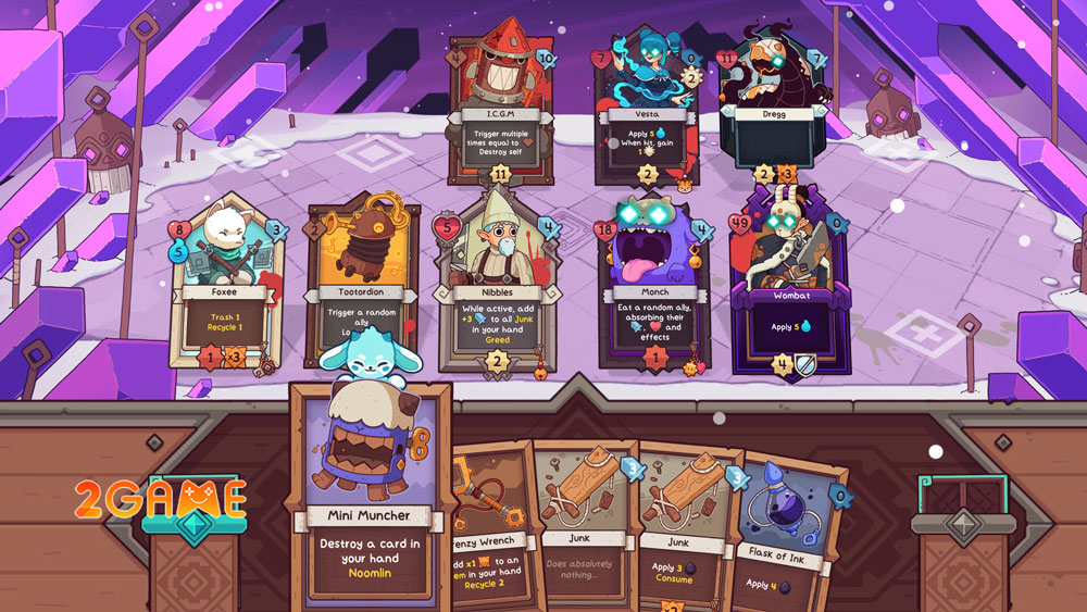 Wildfrost – Game đấu bài kết hợp roguelike cùng nhiều cơ chế thú vị wildfrost 4