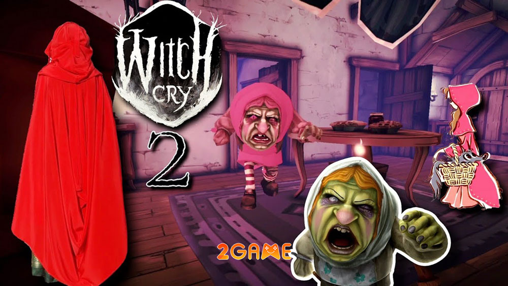 Bối cảnh ngôi nhà gỗ của game sinh tồn Witch Cry 2: The Red Hood Bối cảnh ngôi nhà gỗ của game sinh tồn Witch Cry 2: The Red Hood