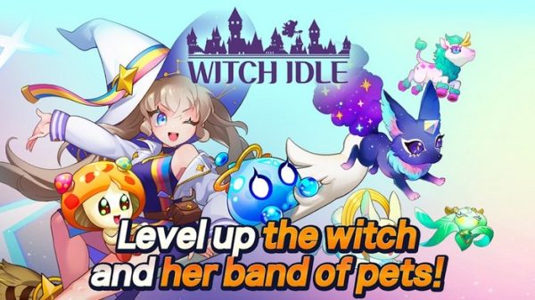 Witch Idle - Trò chơi nhàn rỗi siêu dễ thương mở cửa trên Google Play Store witch idlejpg