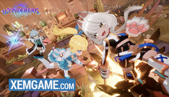 Wonderers: Eternal World – MMO xinh xẻo mở đăng ký chính thức wonderers eternal world 1