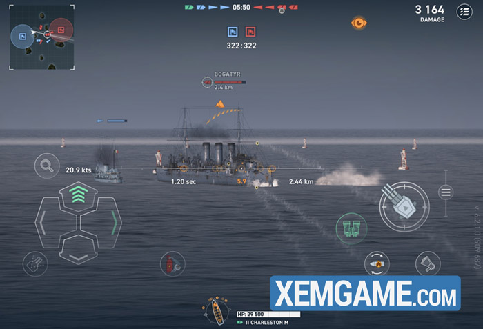 world-of-warships-legends-6 World of Warships: Legends – phiên bản mobile của tựa game đấu tàu nổi tiếng ra mắt toàn cầu world of warships legends 6