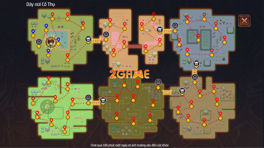 Bản đồ trong game MMORPG WOWs: Làng Hiệp Sĩ