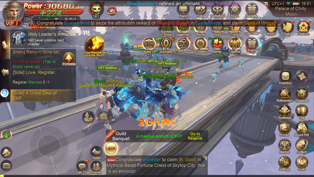 Bối cảnh độc đáo của game MMORPG 3D Wukong M: To The West Bối cảnh độc đáo của game MMORPG 3D Wukong M: To The West