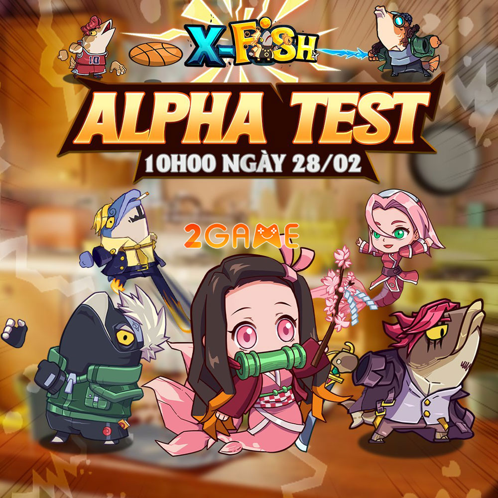 Game X Fish sẽ mở Alpha Test vào ngày 28/2 Game X Fish sẽ mở Alpha Test vào ngày 28/2