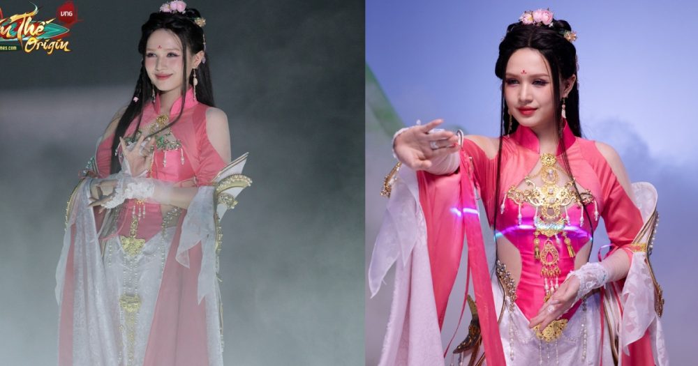 Xoài Non lộng lẫy trong bộ trang phục Nga Mi, tặng game thủ Giftcode giá trị Kiếm Thế Origin - Ảnh 1.