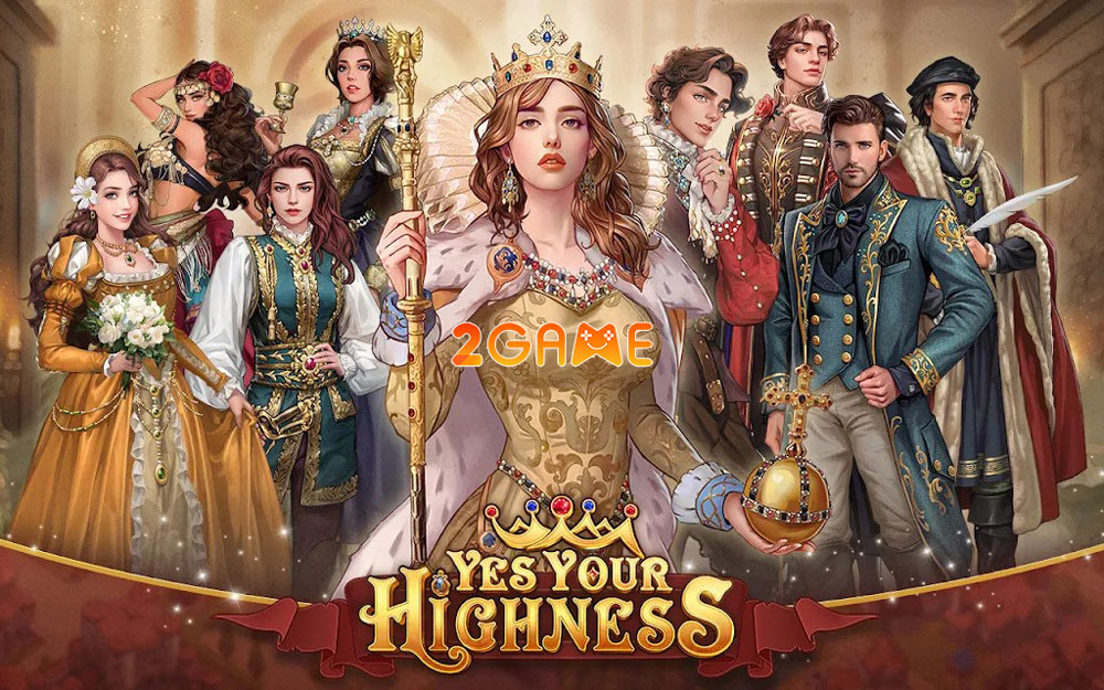 Dàn nhân vật trong game mô phỏng Yes Your Highness Dàn nhân vật trong game mô phỏng Yes Your Highness