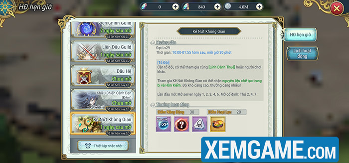 Những hoạt động không thể bỏ qua khi chơi Ys 6 Mobile – The Ark of Napishtim Những hoạt động không thể bỏ qua khi chơi Ys 6 Mobile – The Ark of Napishtim