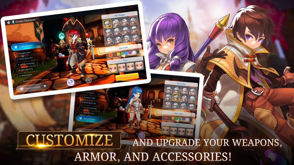 ysfwxzt Ragnarok Begins - Game phiêu lưu nhập vai mới hiện đã ra mắt chính thức trên Google Play Store và Apple Store