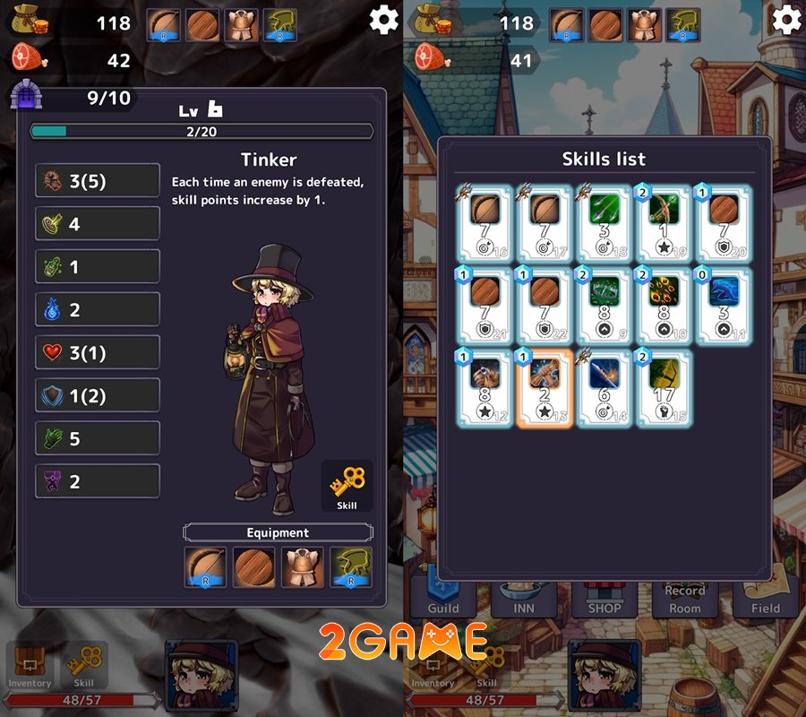 Zakuzaku Craft – Game nhập vai thẻ bài độc đáo không theo kiểu roguelike zakuzakucraft 3