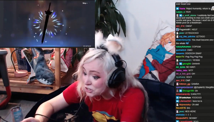 Ngâm mình trong nước quay Genshin, nữ streamer "ẵm trọn" cặp bài trùng 5 sao - Ảnh 3. Ngâm mình trong nước quay Genshin, nữ streamer "ẵm trọn" cặp bài trùng 5 sao - Ảnh 3.