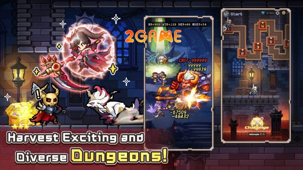 Zero to Hero Pixel Saga – Game Pixel siêu xịn sắp được ra mắt zero to hero pixel saga 5