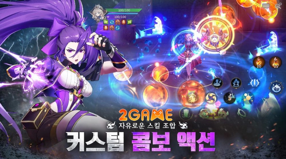 Hiệu ứng đặc sắc của game ARPG Zero9 Mobile sẽ khiến người chơi thích mê