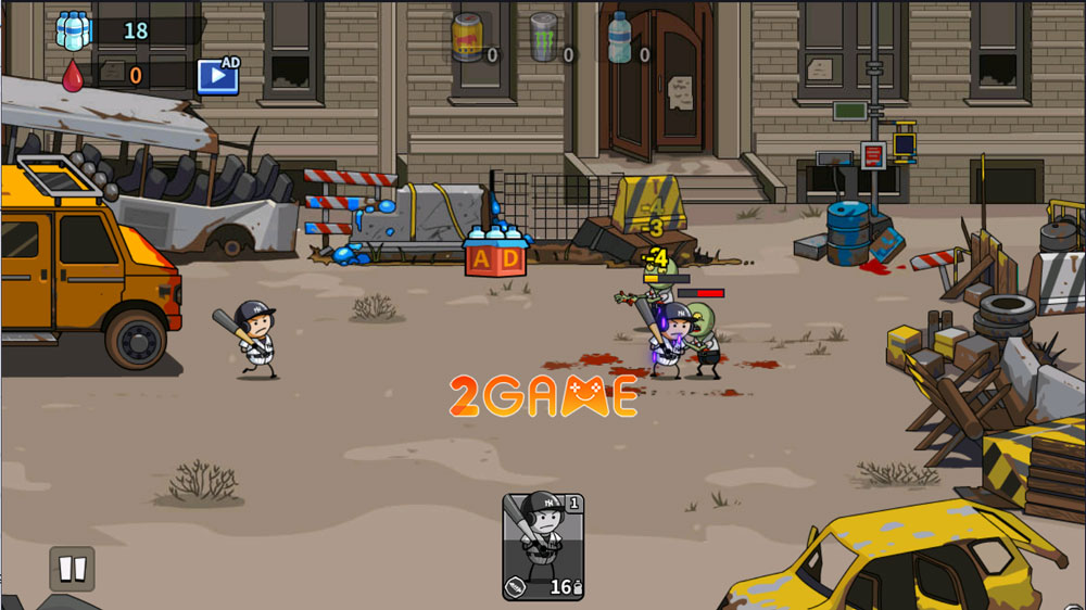 zombie-buster-bus-blitz-2 Game chiến thuật thủ thành diệt zombies Zombie Buster: Bus Blitz nhìn tưởng chán mà cuốn không tưởng zombie buster bus blitz 2