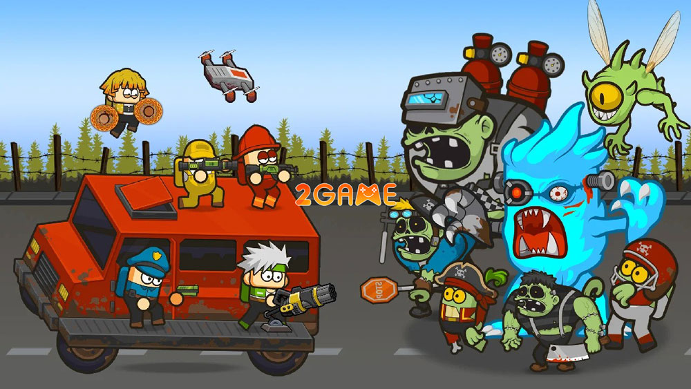 Zombie Shooter: Train Survival – Game bắn súng kết hợp sinh tồn mang đến trải nghiệm nghẹt thở zombie shooter train survival 4