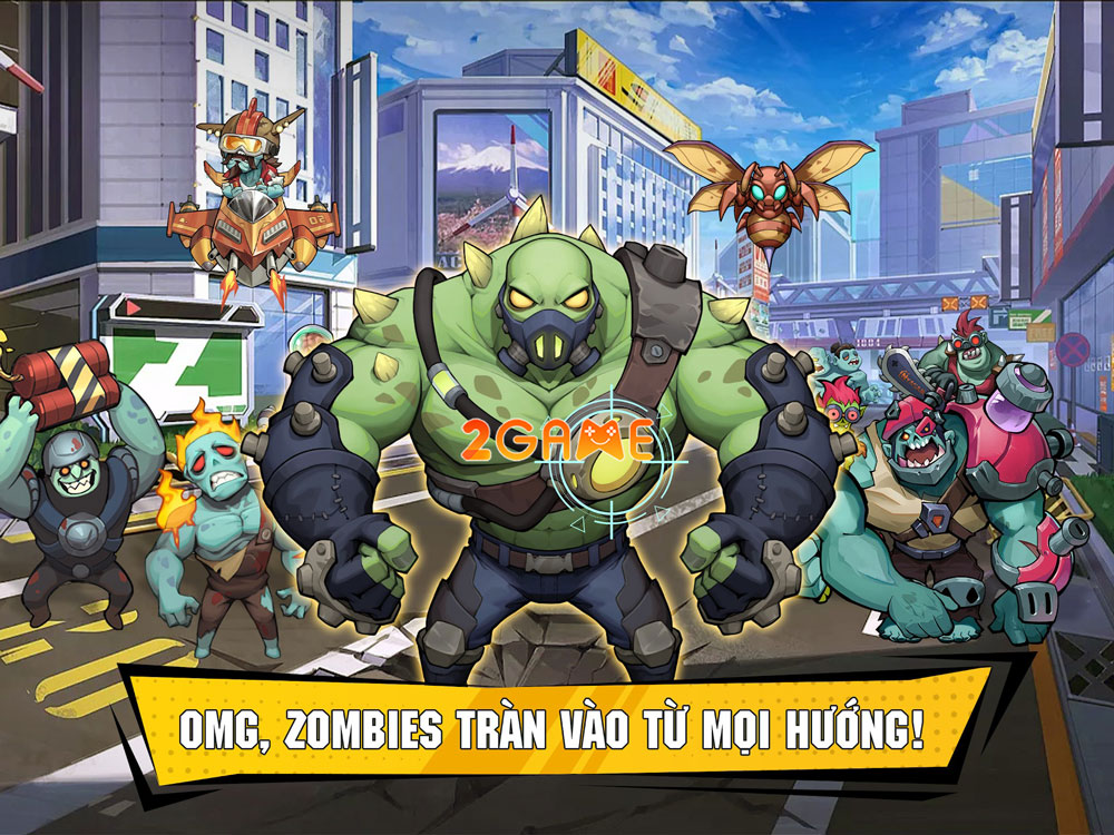 Gameplay hấp dẫn của game bắn súng Zombies Boom