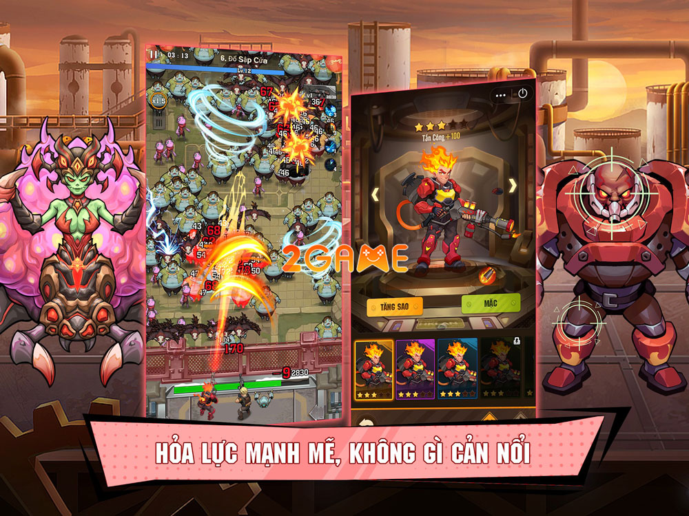 Tựa game mobile chủ đề thây ma hoành tráng Zombies Boom sắp ra mắt tại Việt Nam zombies boom 5