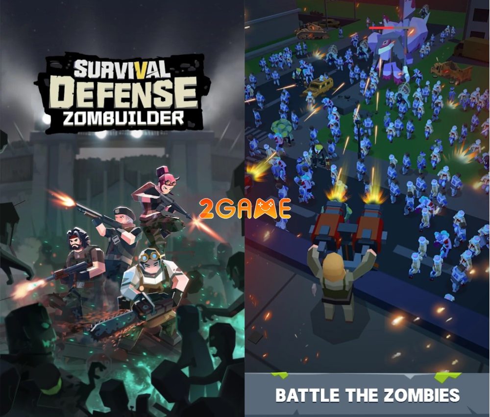 zombuilder-survival-defense-1 Bảo vệ căn cứ khỏi lũ zombie trong Zombuilder: Survival Defense
