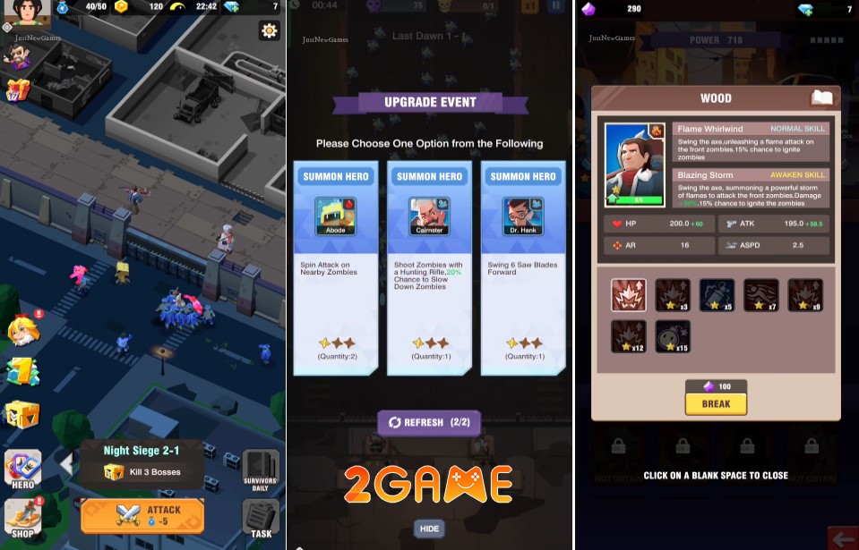 zombuilder-survival-defense-4 Lối chơi hấp dẫn của tựa game thủ thành roguelike Zombuilder: Survival Defense