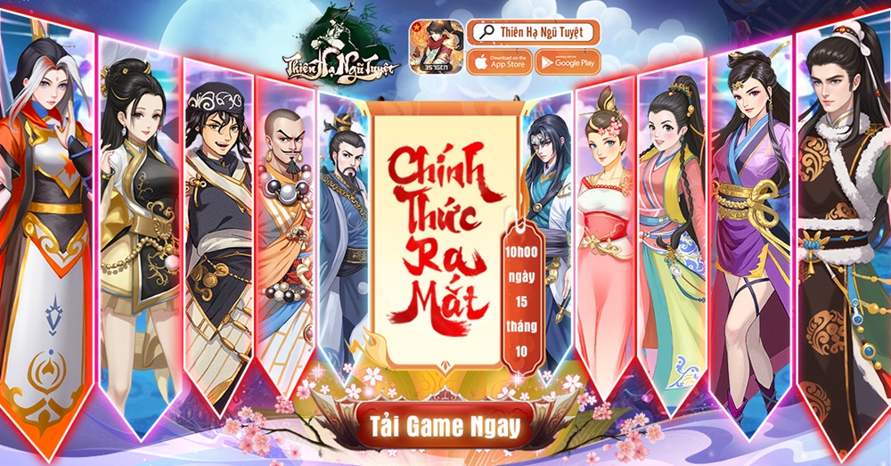 Tặng giftcode game Thiên Hạ Ngũ Tuyệt 357Gen mừng chính thức trình làng 01 3
