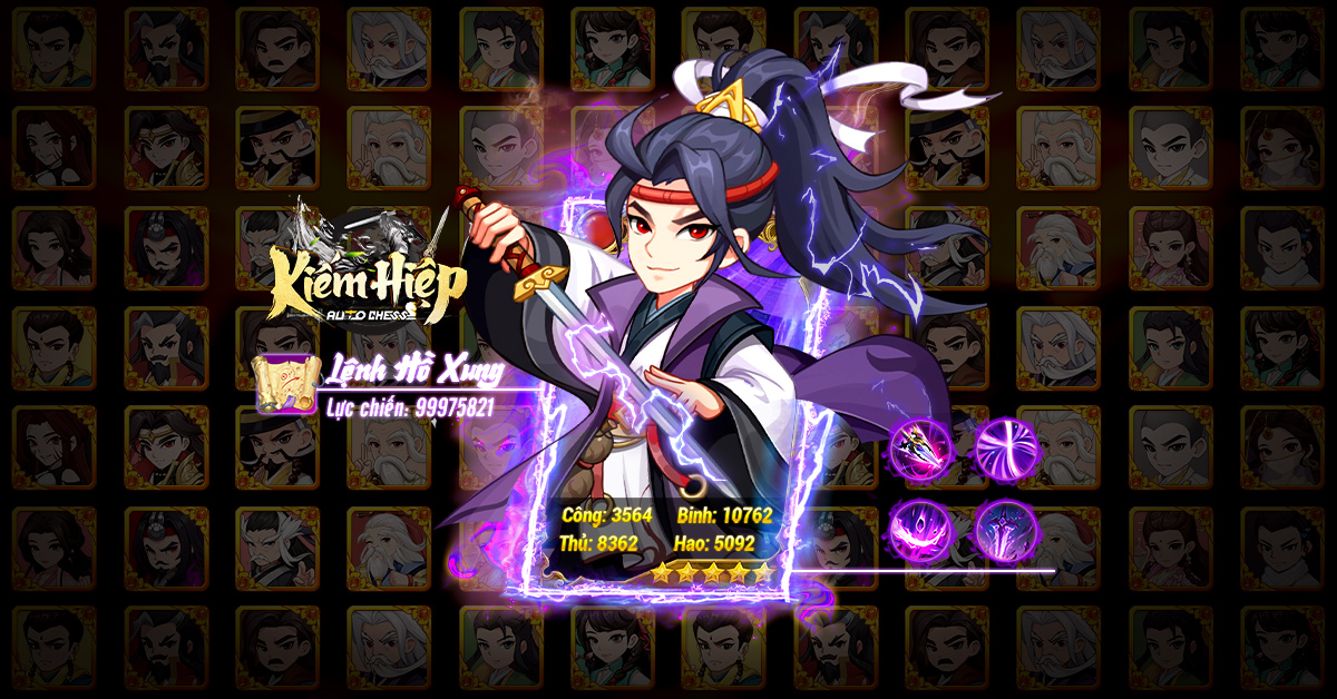 Lệnh Hồ Xung Nhập Ma Thống Trị Meta Trong Kiếm Hiệp Auto Chess 03 4