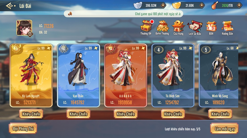 Tặng giftcode game Thiên Hạ Ngũ Tuyệt 357Gen mừng chính thức trình làng 04 2