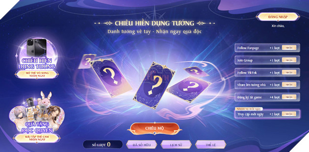 Thử vận may trúng ngay iPhone 16 Pro Max - Khui blindbox độc quyền với Tam Quốc Huyễn Tướng VNG 4