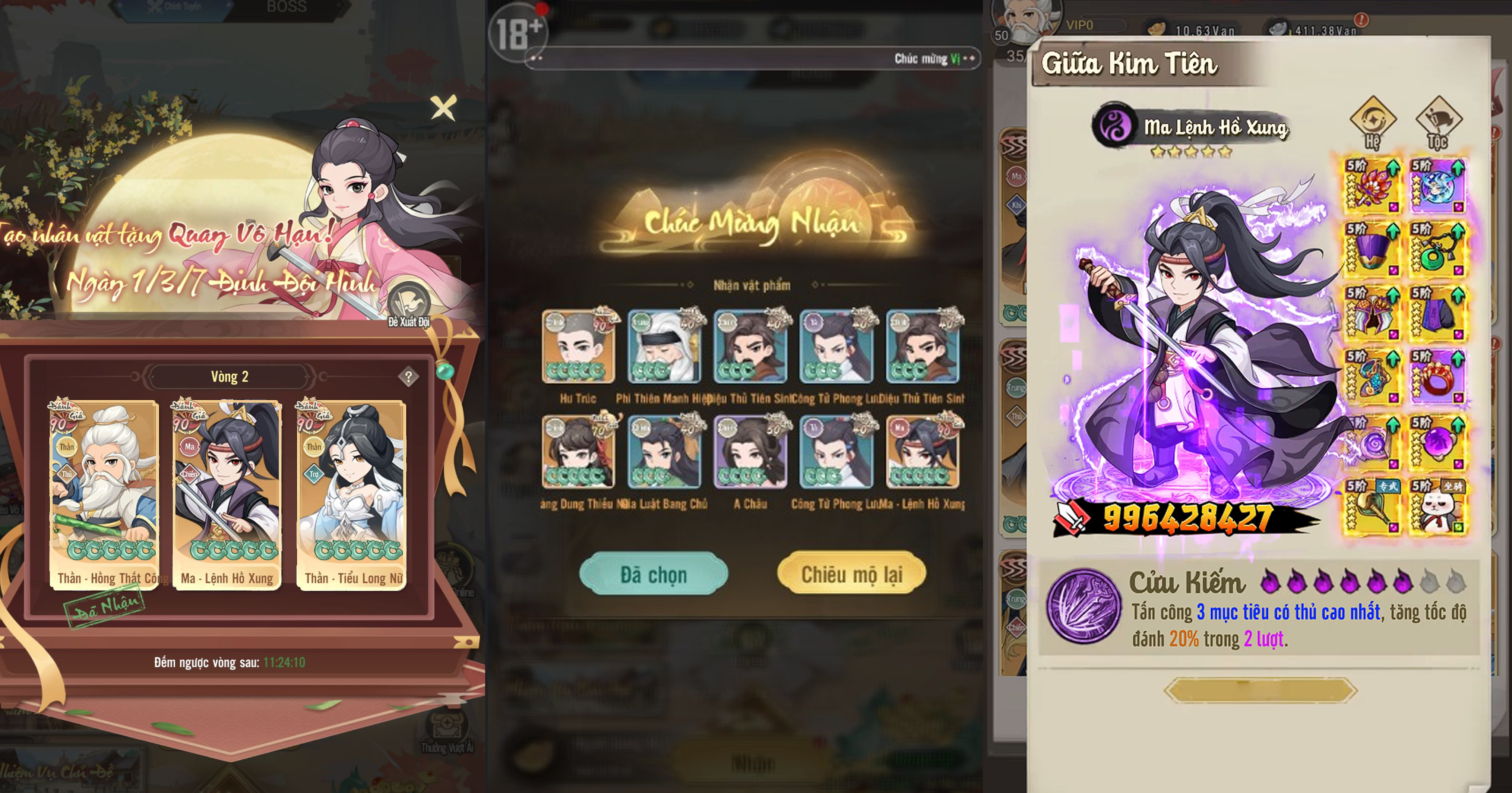 Lệnh Hồ Xung Nhập Ma Thống Trị Meta Trong Kiếm Hiệp Auto Chess 07 1