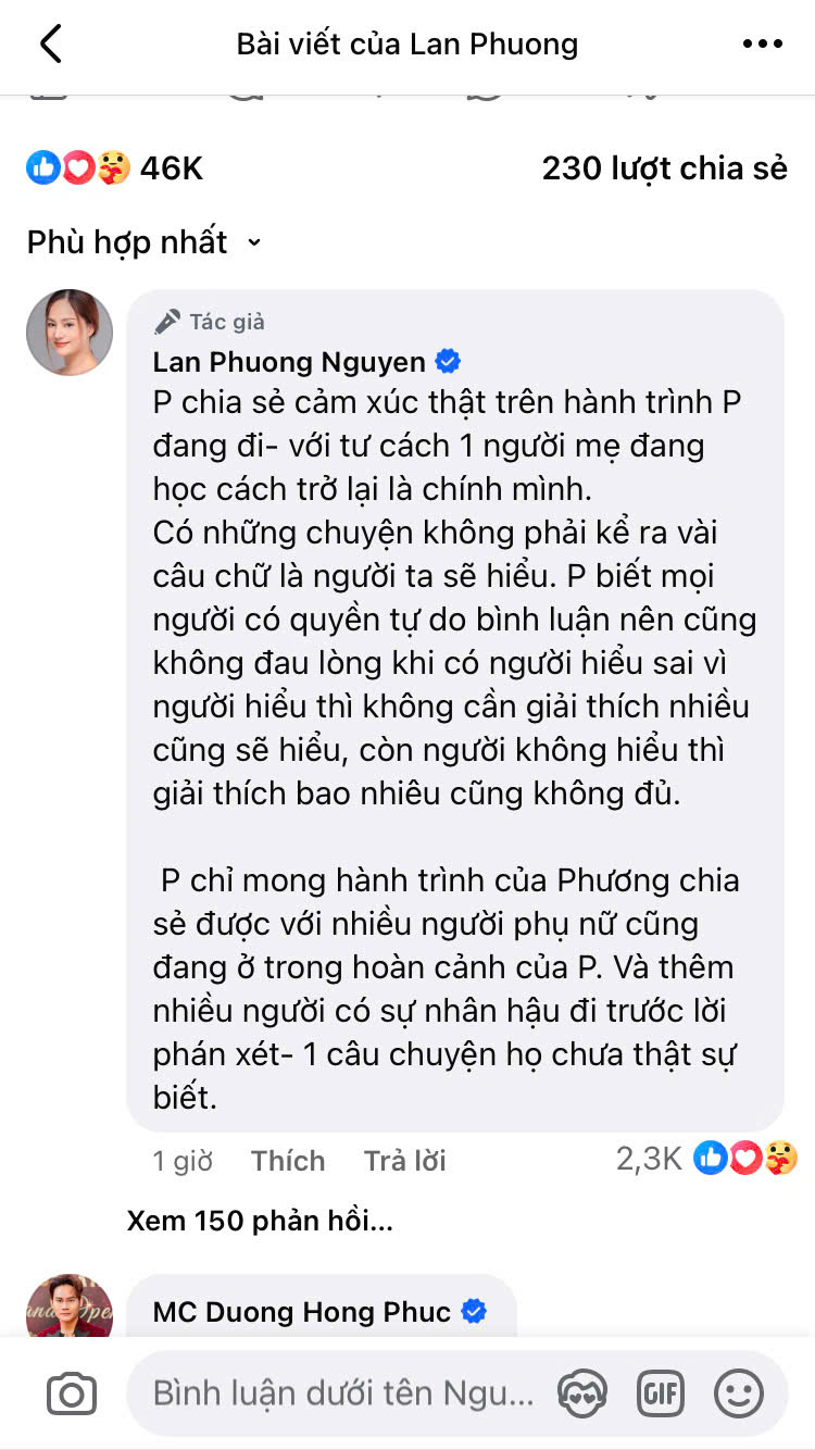 Lan Phương nói gì khi bị mỉa mai cố tình Lan Phương nói gì khi bị mỉa mai cố tình