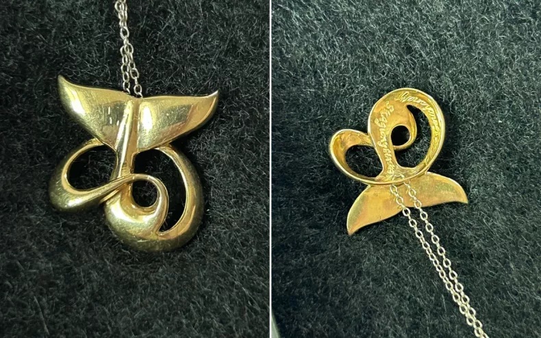 Phát hiện chấn động từ mặt dây chuyền mua tại cửa hàng đồ cũ- Ảnh 1.