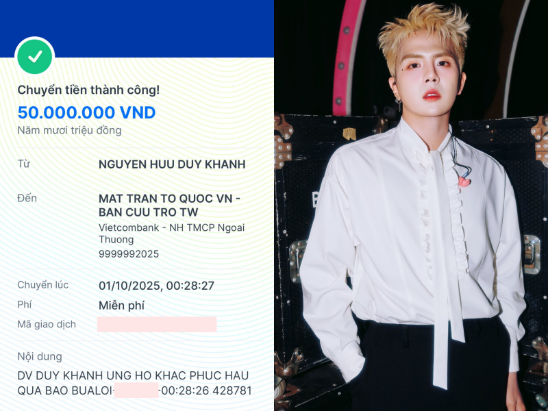 Trường Giang, Mỹ Tâm, vợ chồng Trấn Thành và dàn sao chung tay quyên góp khắc phục hậu quả bão lũ- Ảnh 9. Trường Giang, Mỹ Tâm, vợ chồng Trấn Thành và dàn sao chung tay quyên góp khắc phục hậu quả bão lũ- Ảnh 9.