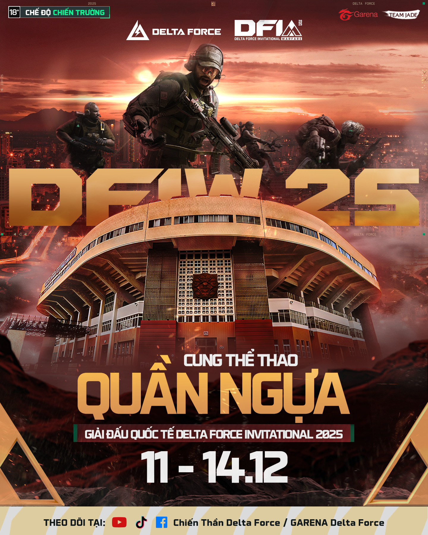Giải đấu quốc tế Delta Force Invitational 2025 tổ chức tại Hà Nội chính thức khởi tranh- Ảnh 1. Giải đấu quốc tế Delta Force Invitational 2025 tổ chức tại Hà Nội chính thức khởi tranh- Ảnh 1.
