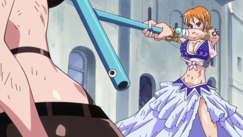 One Piece: 10 bộ trang phục đẹp nhất, khoe trọn vóc dáng của Nami- Ảnh 10.