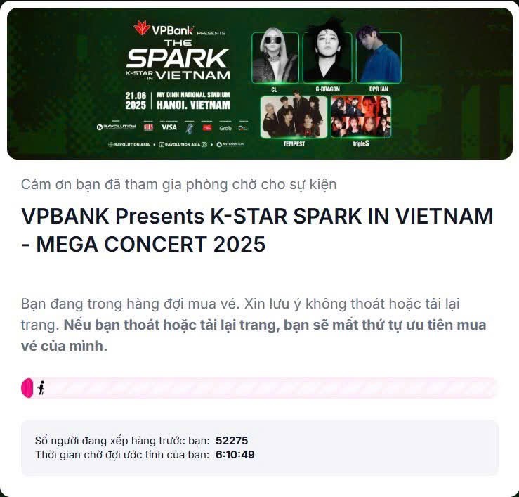 10000-ve-pre-sale-xem-gdragon-boc-hoi-fan-ru-nhau-phuc-thu-ngay-mai-img_3787-1747746385-212-width739height707 CTicket.vn ghi nhận lượng truy cập kỷ lục từ fan