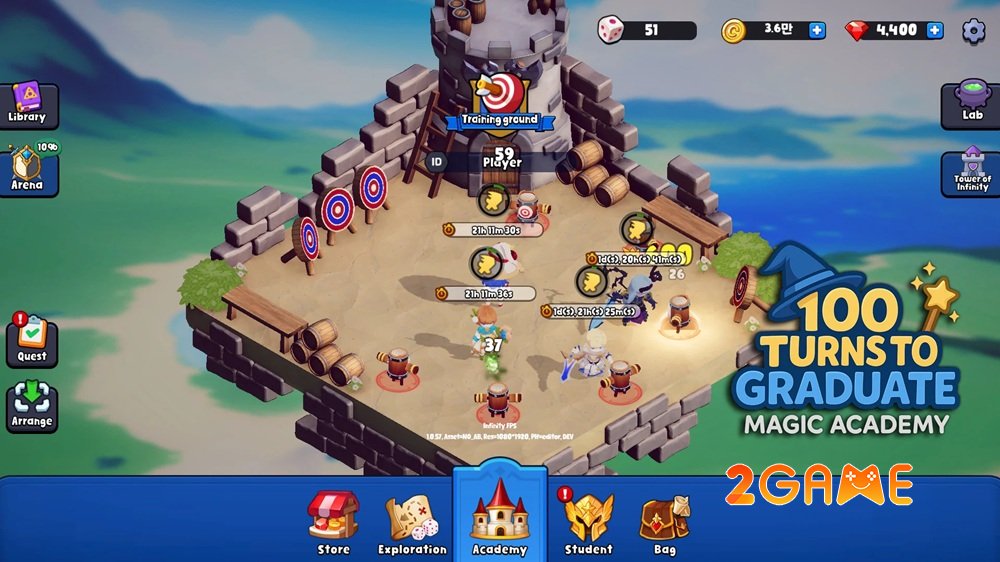 100turnstograduaterpg-1 100 Turns to Graduate RPG – Cuộc phiêu lưu ma thuật trong 100 lượt 100turnstograduaterpg 1