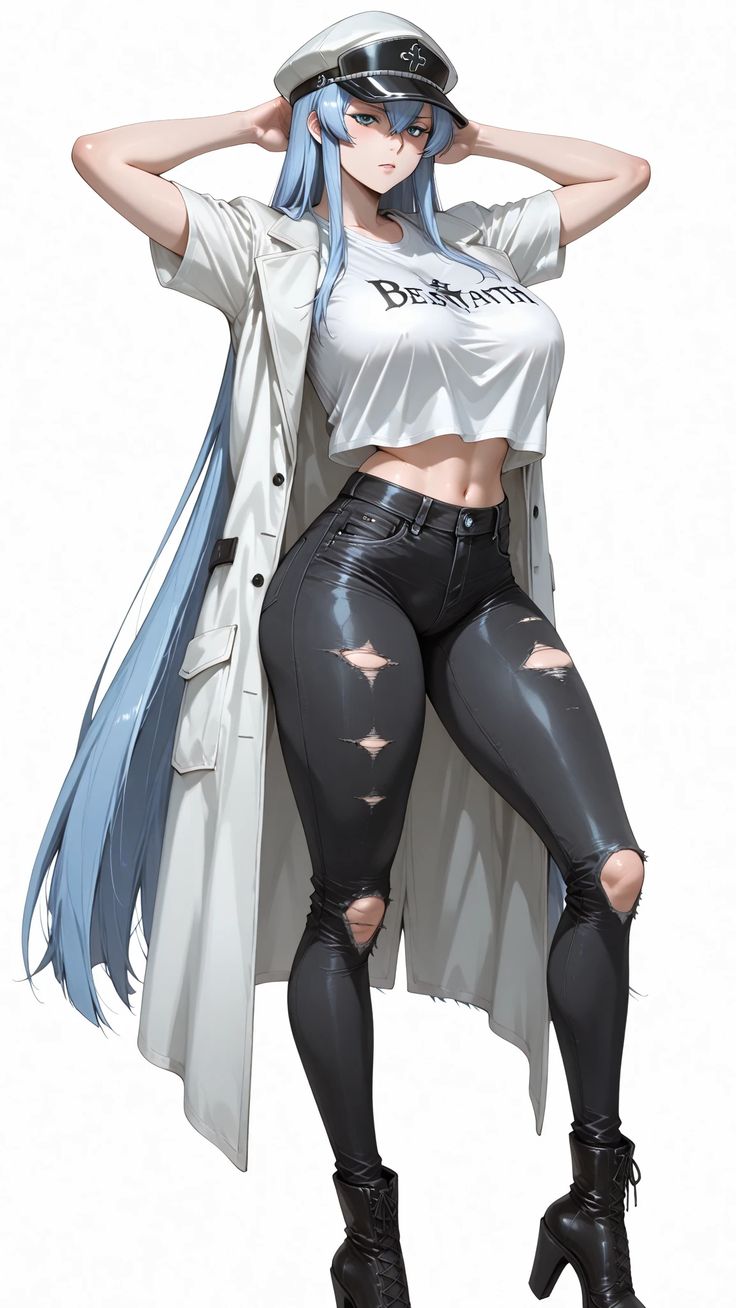 AI tái hiện nàng Esdeath - nữ phản diện