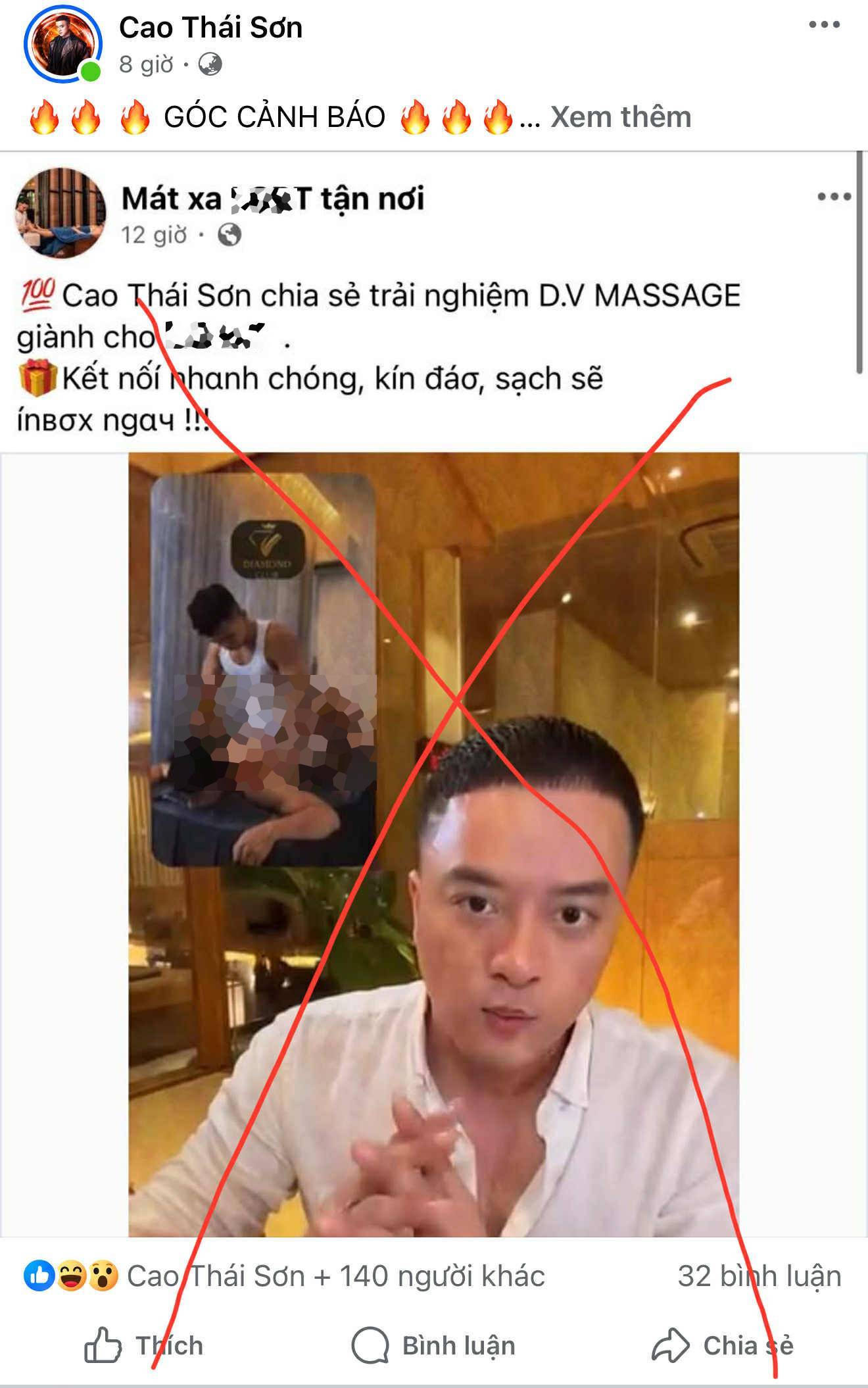 Cao Thái Sơn thông báo khẩn- Ảnh 1. Cao Thái Sơn thông báo khẩn- Ảnh 1.