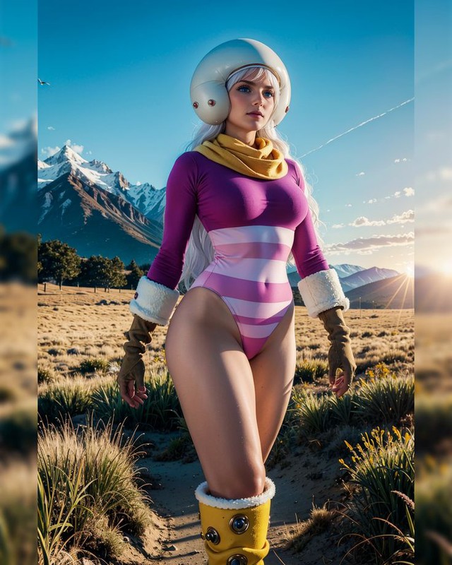 Khi nhan sắc đáng gờm của con gái Big Mom được AI tái hiện, fan One Piece xôn xao- Ảnh 1.