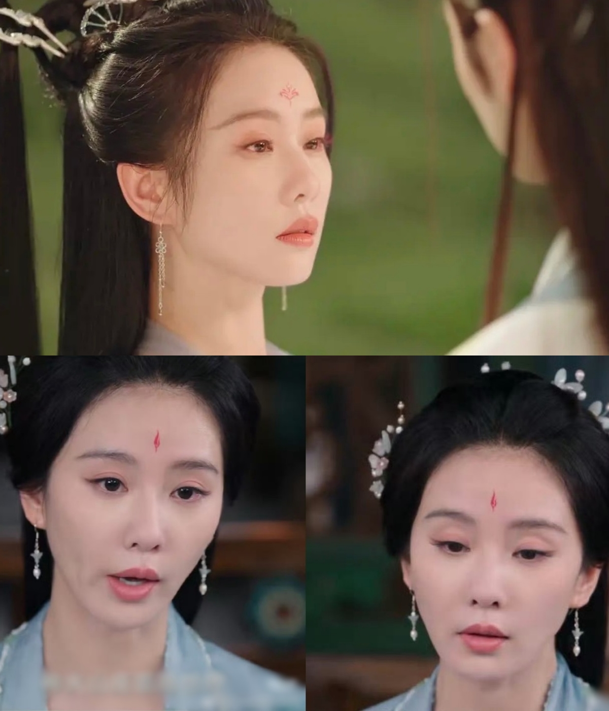 Nhan sắc của mỹ nhân hạng A này lạ lắm: Lên phim lờ đờ như 3 ngày không ngủ, ngoài đời