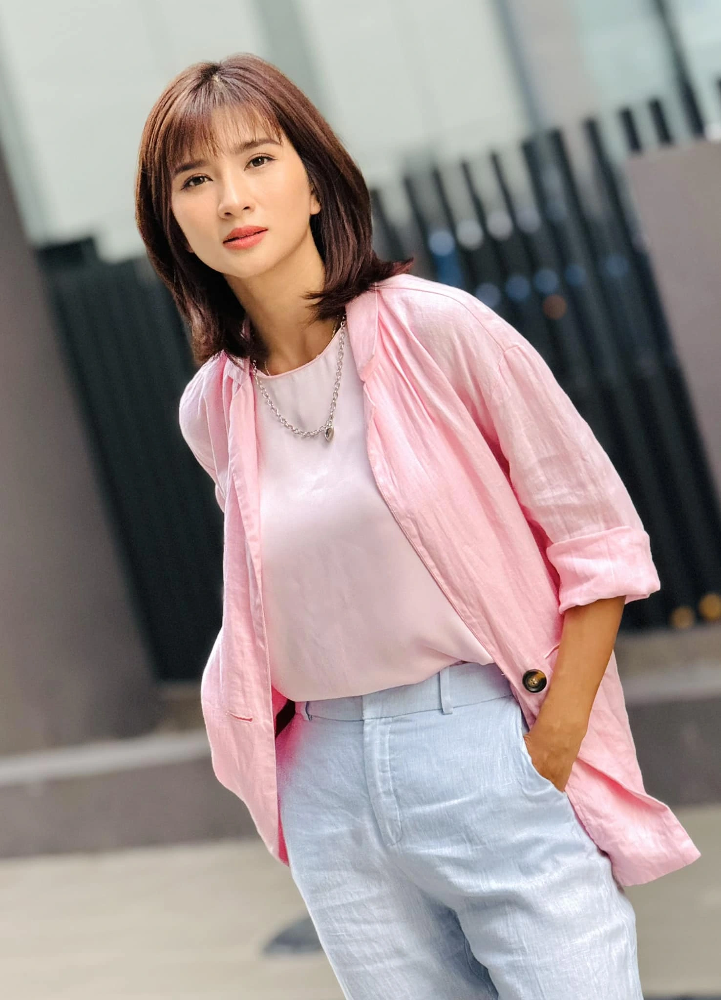 Kim Tuyến khẳng định không ngại đóng cảnh nóng vì xác định đó là công việc và