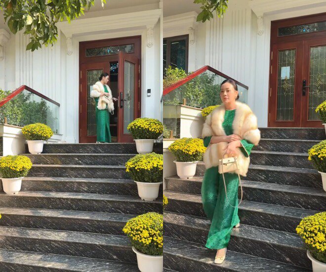 1737001345-phuong-oanh-he-lo-biet-thu-bac-ty-trang-hoang-don-tet-la-phu-nhan-chu-tich-van-di-cho-binh-dan-po-1-4383-102-width660height550 Phương Oanh khoe biệt thự bạc tỷ trang hoàng đón Tết, là "phu nhân chủ tịch" vẫn đi chợ bình dân - 3
