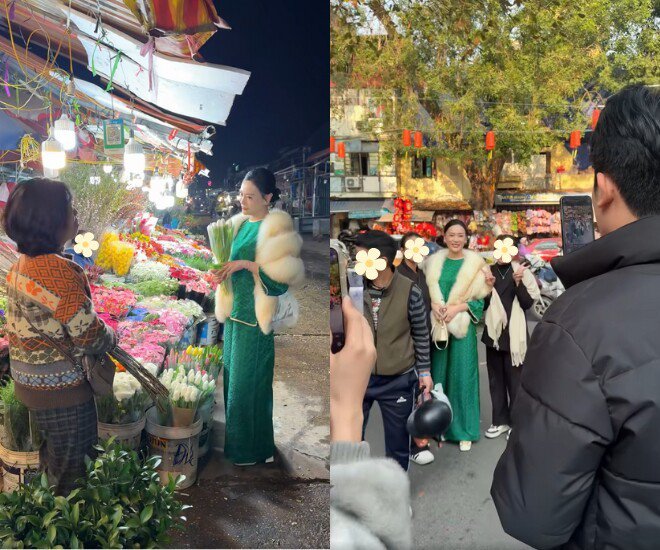 1737001345-phuong-oanh-he-lo-biet-thu-bac-ty-trang-hoang-don-tet-la-phu-nhan-chu-tich-van-di-cho-binh-dan-po-4-4464-109-width660height550 Phương Oanh khoe biệt thự bạc tỷ trang hoàng đón Tết, là "phu nhân chủ tịch" vẫn đi chợ bình dân - 5