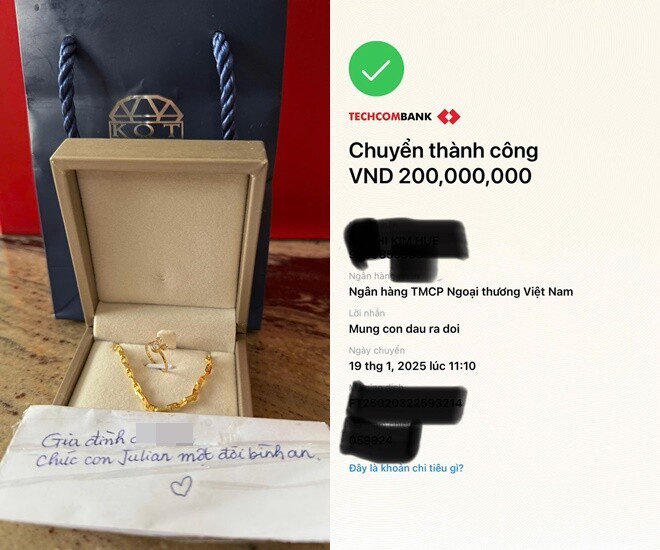 Con sao Việt vừa ra đời đã có vàng: Ái nữ nhà Nhật Kim Anh nhận quà trăm triệu, con trai Đàm Vĩnh Hưng