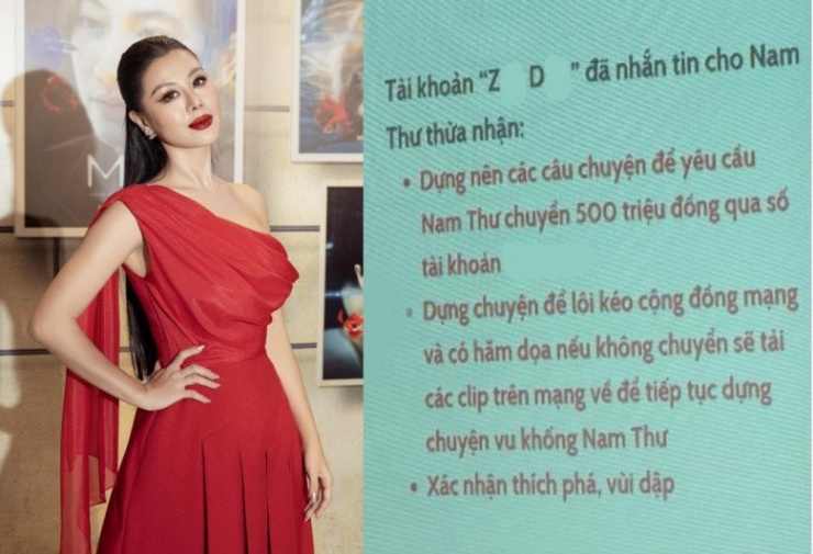 Nam Thư khẳng định bản thân không phải là