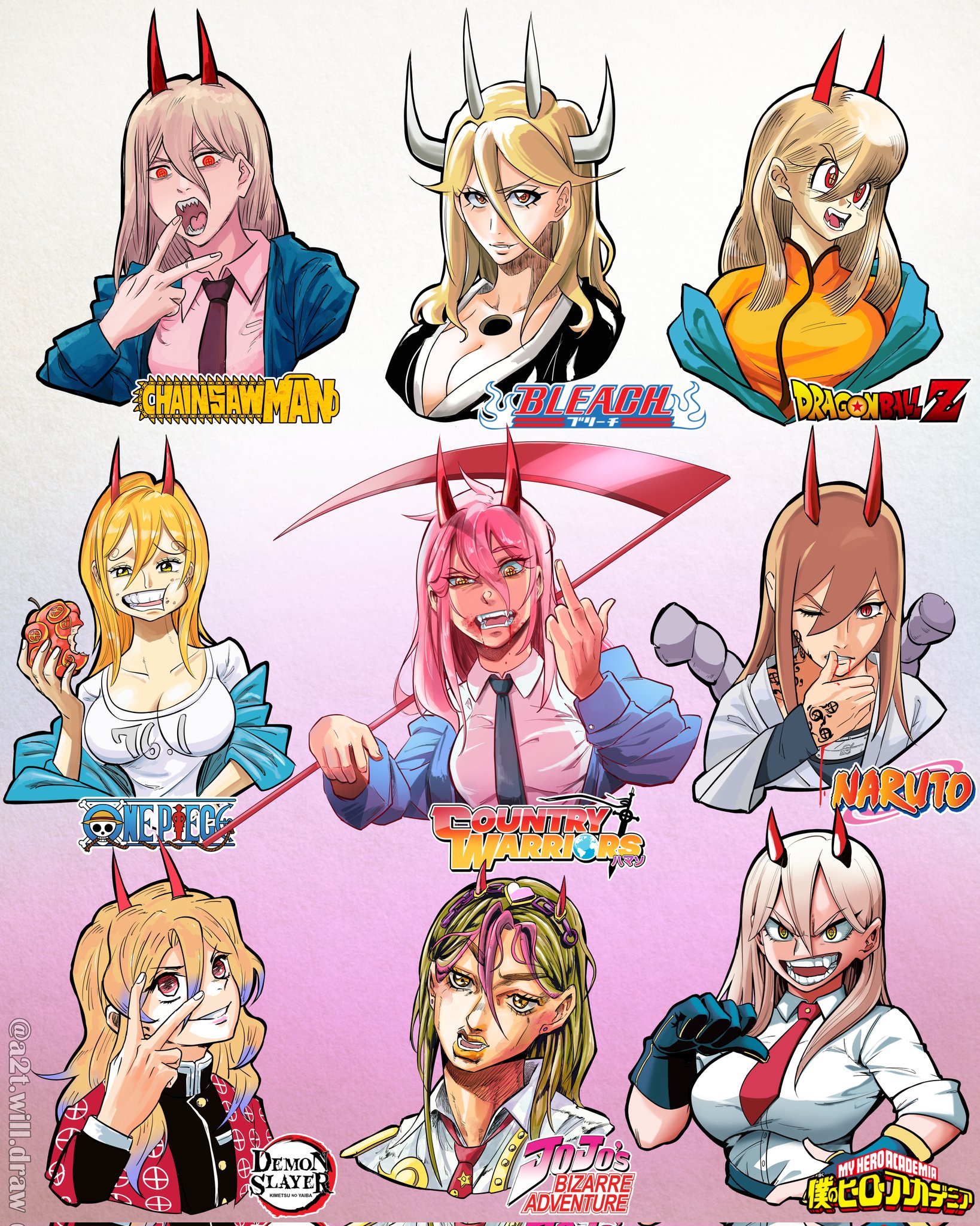 Các mỹ nhân anime trông như thế nào nếu được thiết kế bởi các mangaka khác- Ảnh 10. Các mỹ nhân anime trông như thế nào nếu được thiết kế bởi các mangaka khác- Ảnh 10.