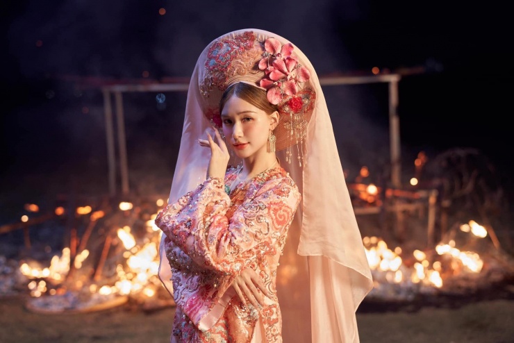 Hình ảnh Hoà Minzy trong MV Bắc Bling. Ảnh: NVCC